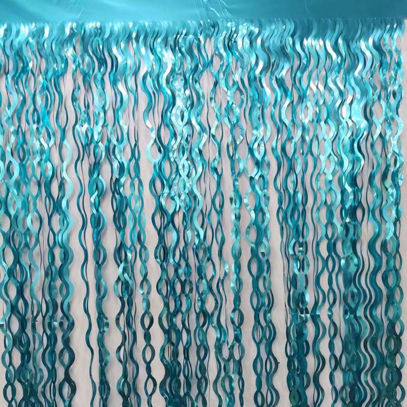 1*2 Meters Bright Rain Curtain Fringe