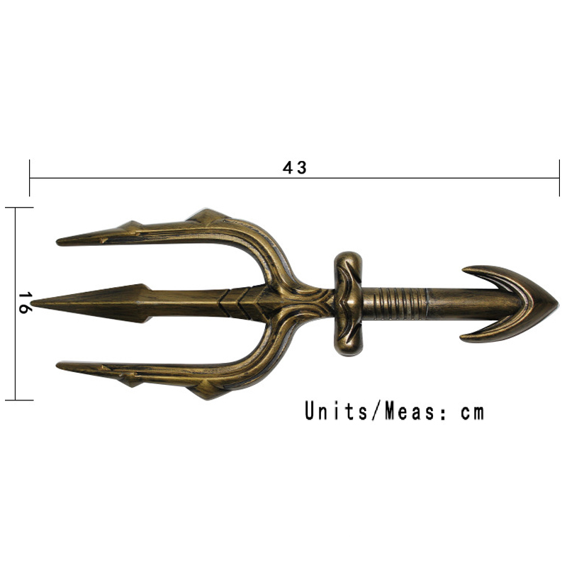 Aquaman Trident of Neptune for Movie cosplay props