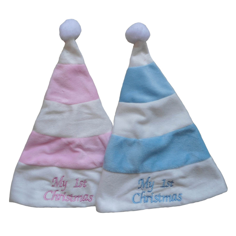 Baby's First Christmas Hat Stocking Set