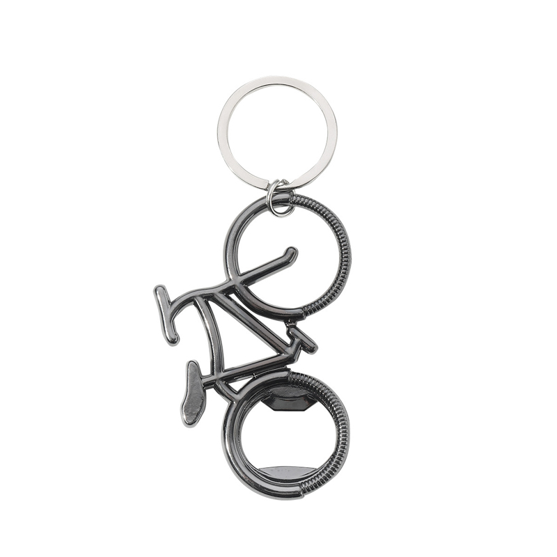 Bicycle Bottle Opener Keychain