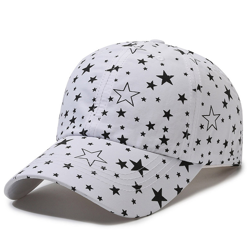 Black and White Graffiti Shade Casual Trend Baseball Cap