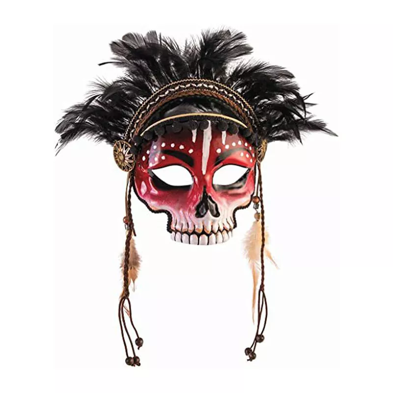 Black Magic Voodoo Face Mask