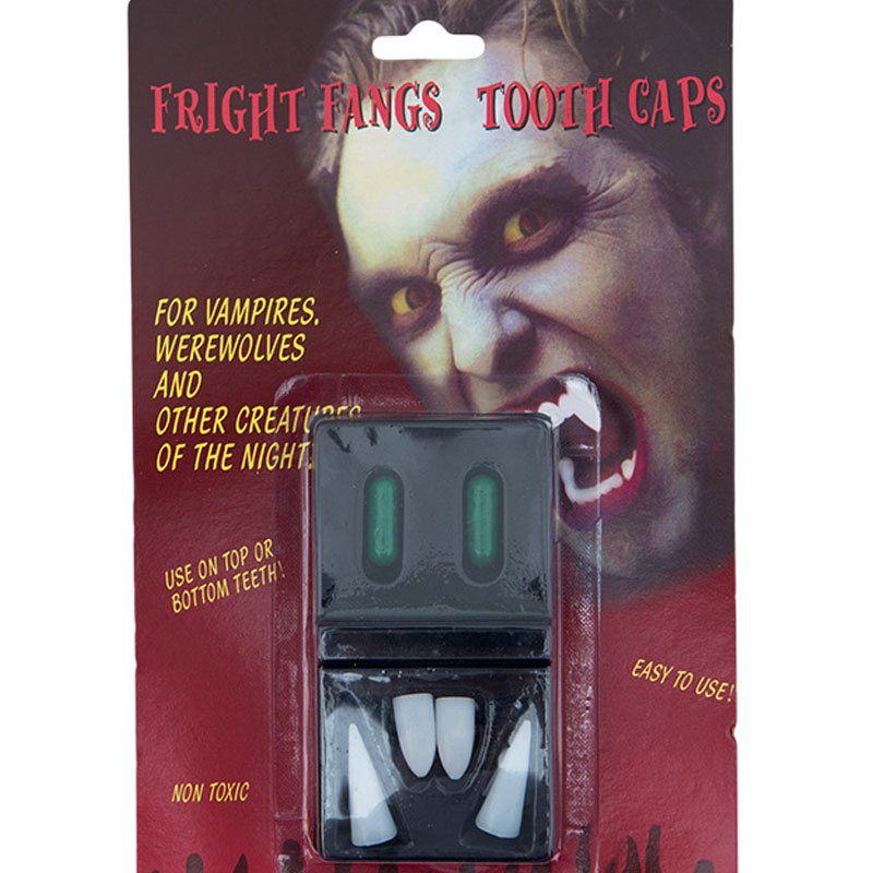 Bulk Retractable Plastic Fangs Vampire Teeth And Fake Blood