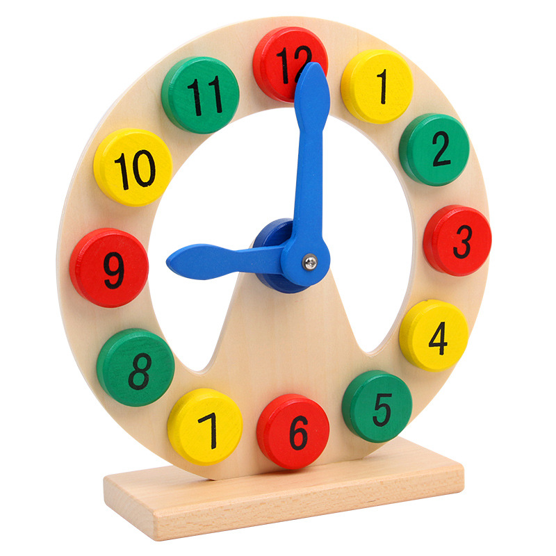 Children Educational Preschool Education Teaching Clock