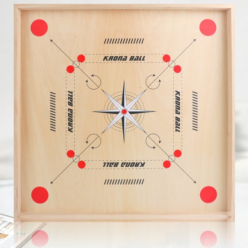 Coin Game Pieces Wooden Carrom Board