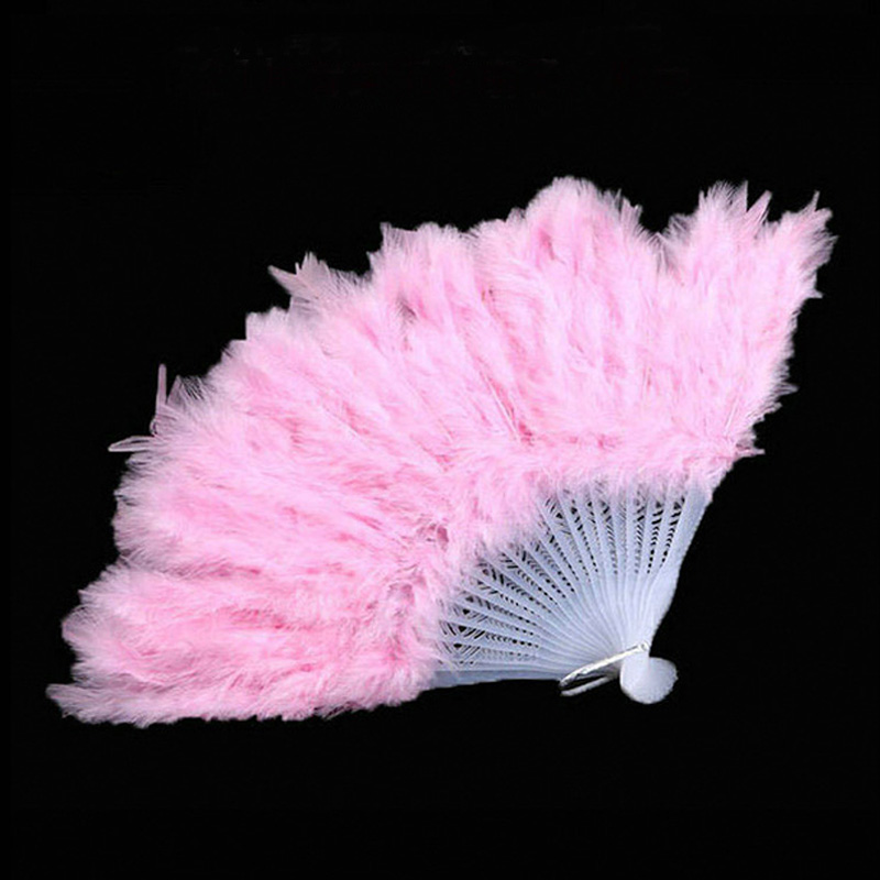 Colorful Feather Fan