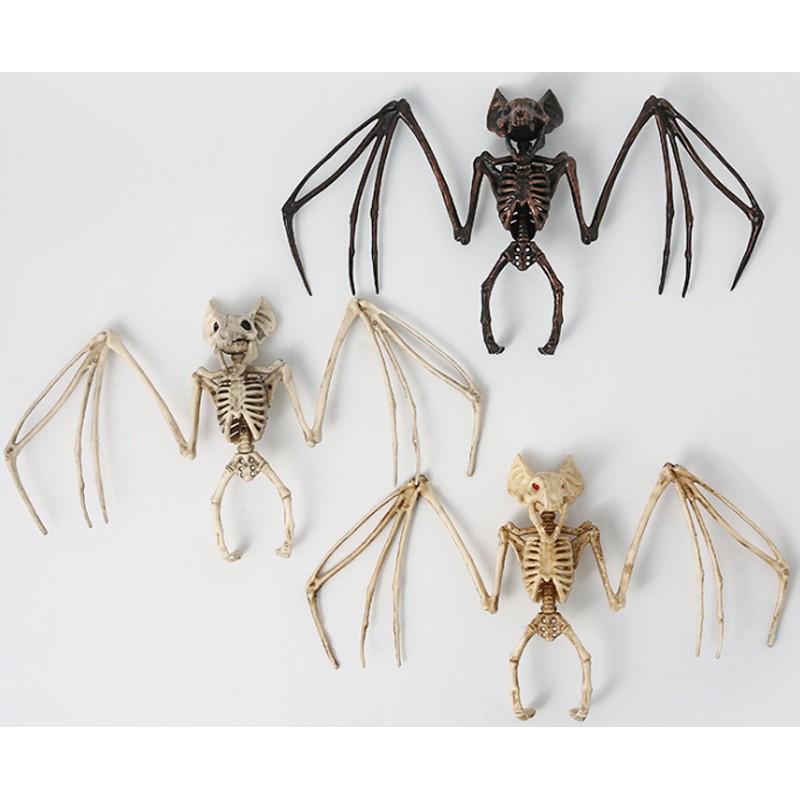 Halloween Plastic Movable Animal Skeleton