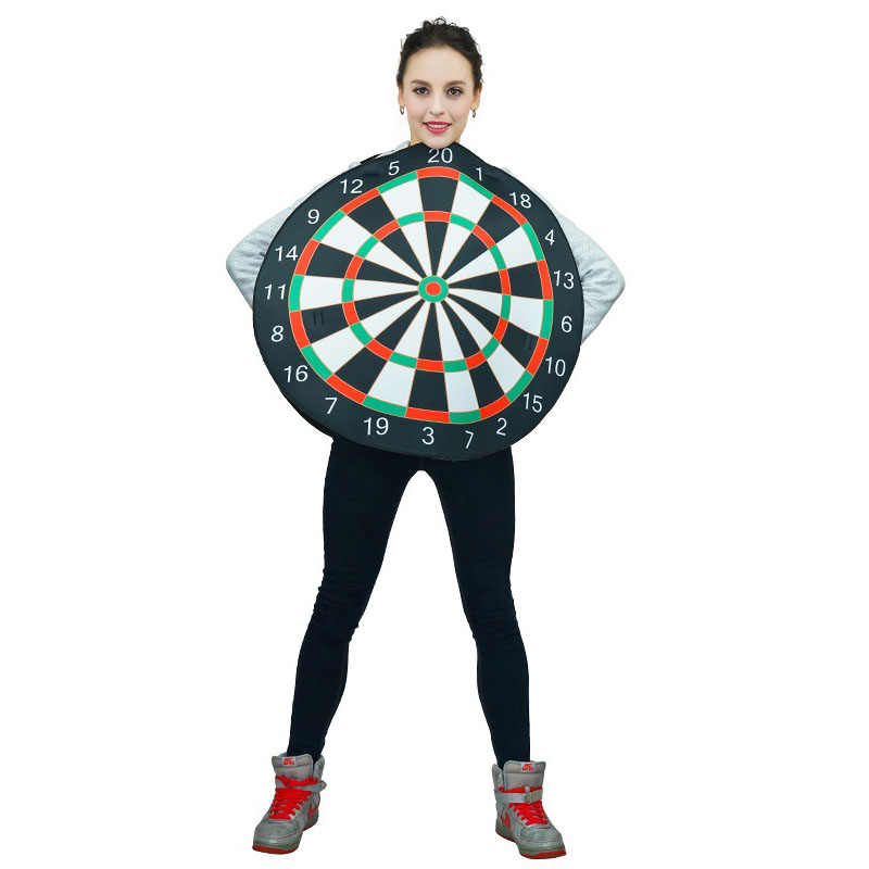 Double Sided Dartboard Party Costume