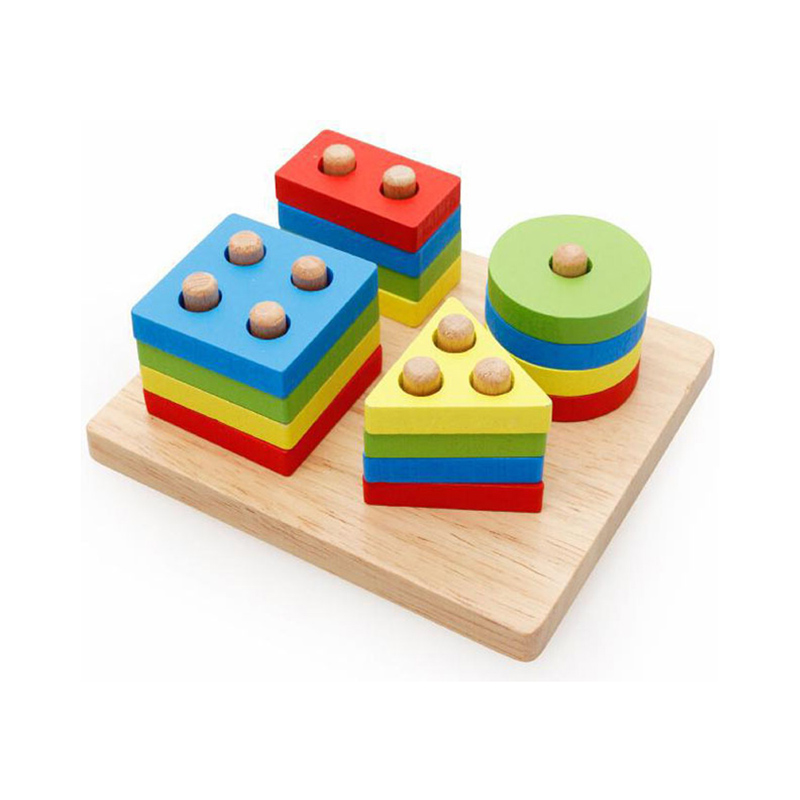 Educational building blocks wooden educational toys