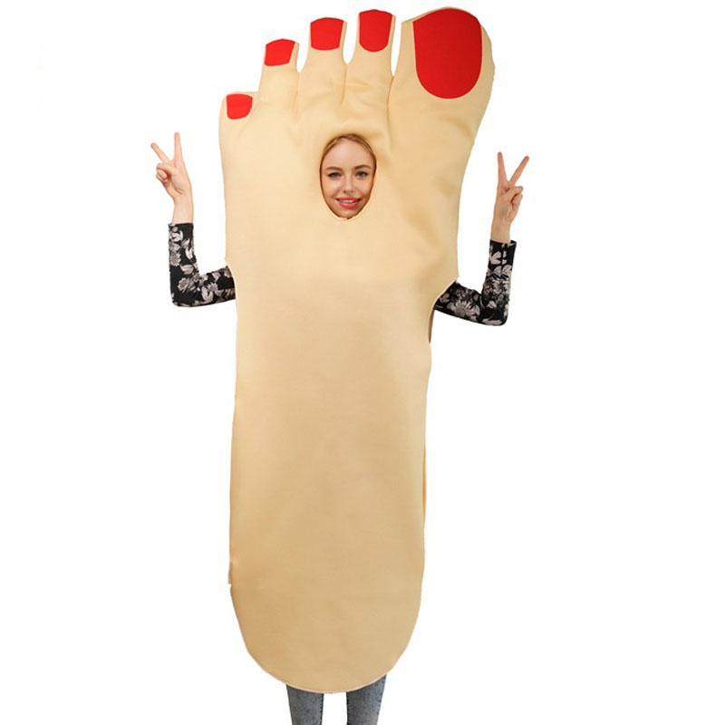 Funny Mascot Big Toe Costume for Adult