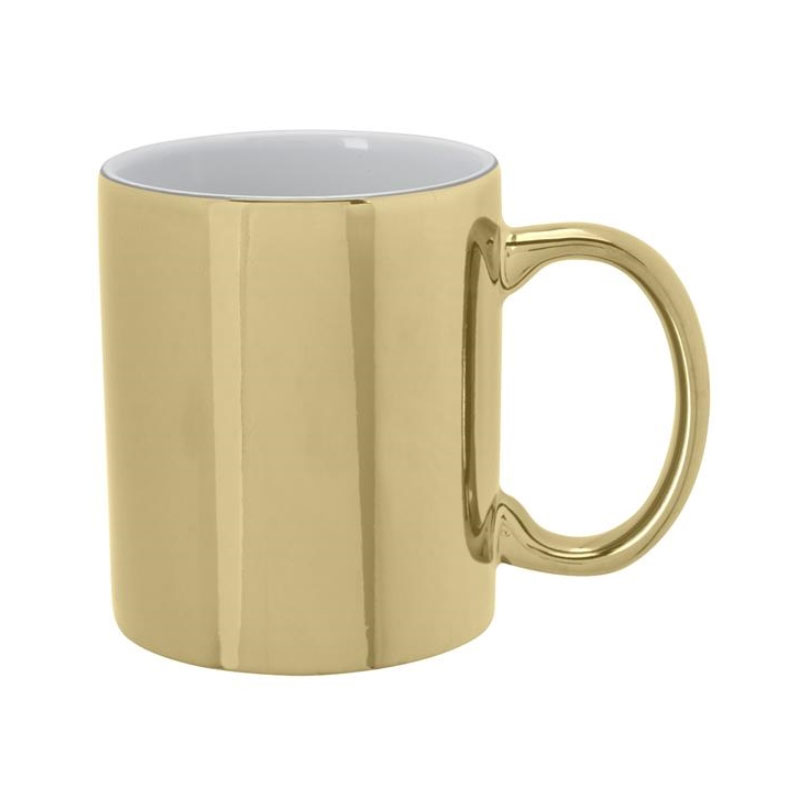 Gold Colors Sublimation Coffee Mugs