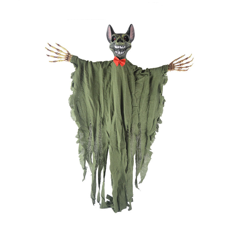 Halloween Animatronic Induction Hanging Ghost