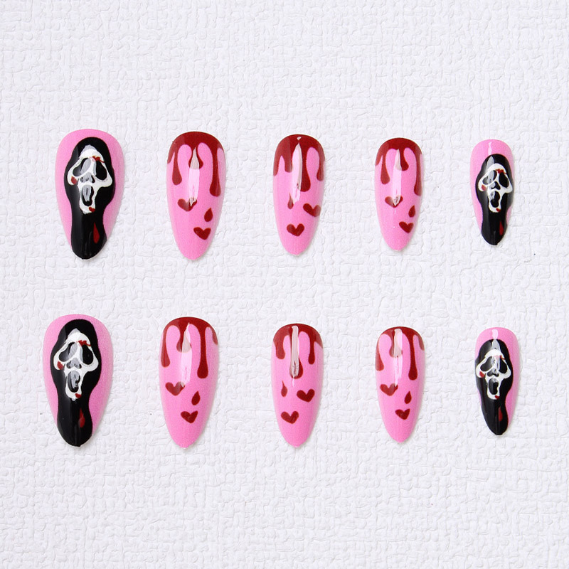 Halloween Artificial Fingernails Fake Nails