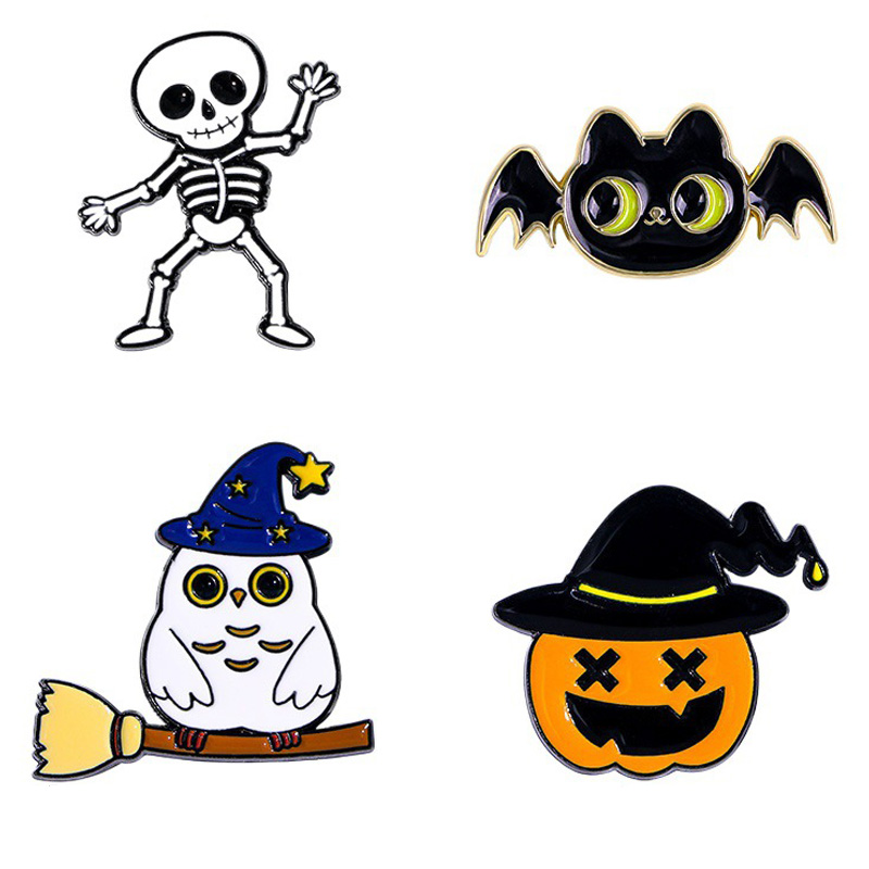 Halloween Cartoon Funny Brooch