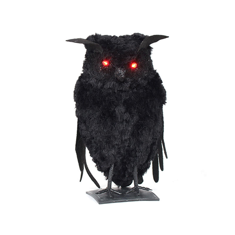 Halloween Decoration Little Black Feather Animal