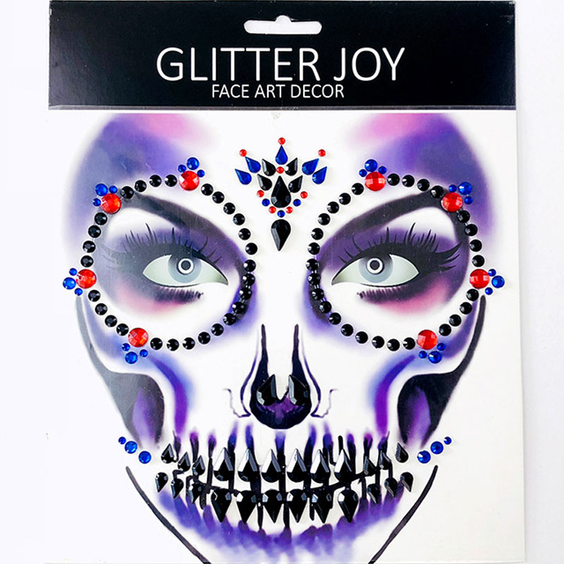 Halloween Face Decoration Stickers