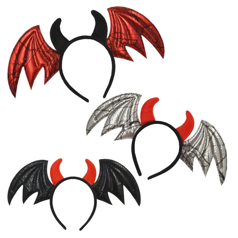 Halloween Festival Bat Wing Headband For Children