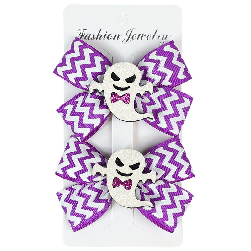 Halloween Hair Clips Ribbon Headbands