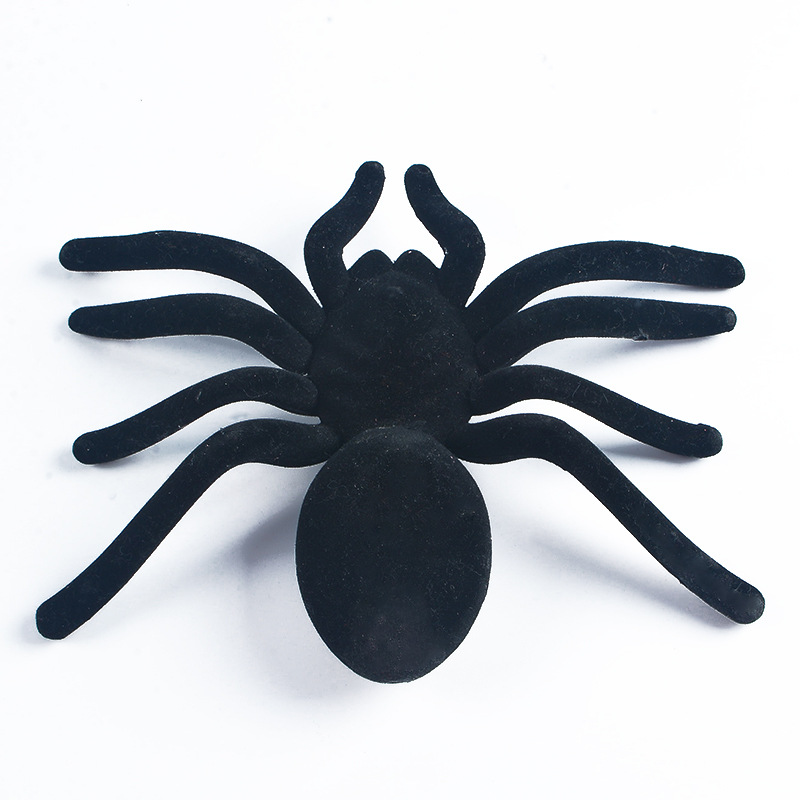 Halloween Large Black Plush Spider