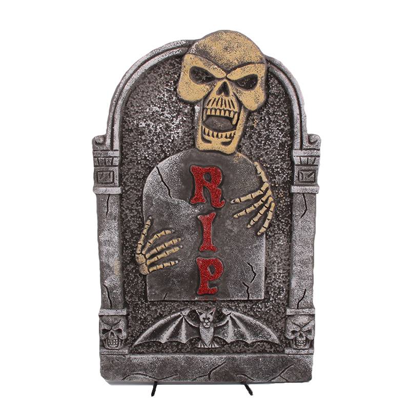 Halloween RIP Graveyard foam tombstone