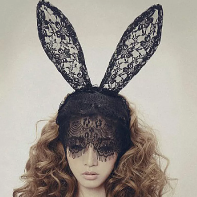 Lace Rabbit Headband