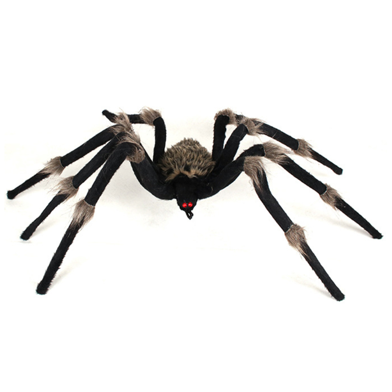 Large Horror Simulation Plush Spider