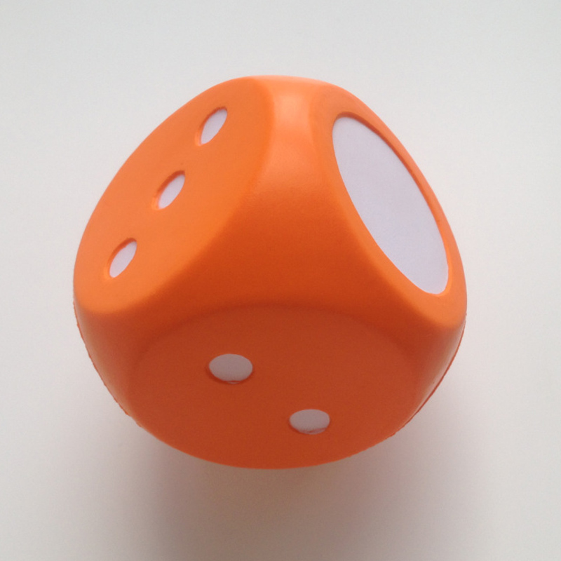 Large Sponge Dice Giant PU Foam Dot Dice