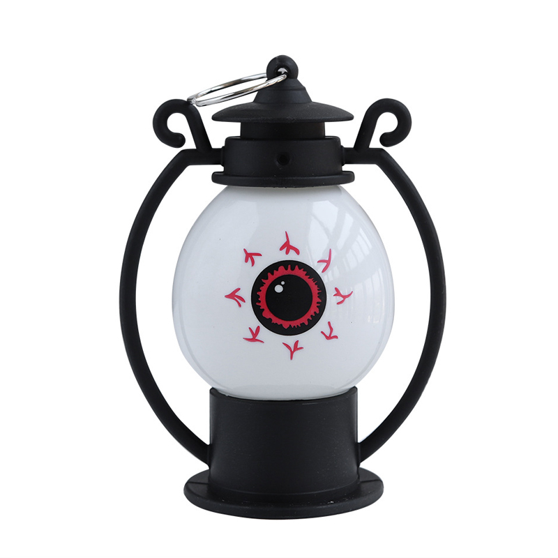 LED Light Pumpkin Lantern Electric Eye Ball Candle