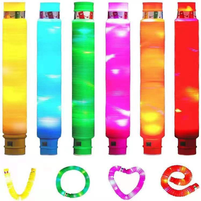 Light up LED Pop Tubes Glow Sticks for Kids