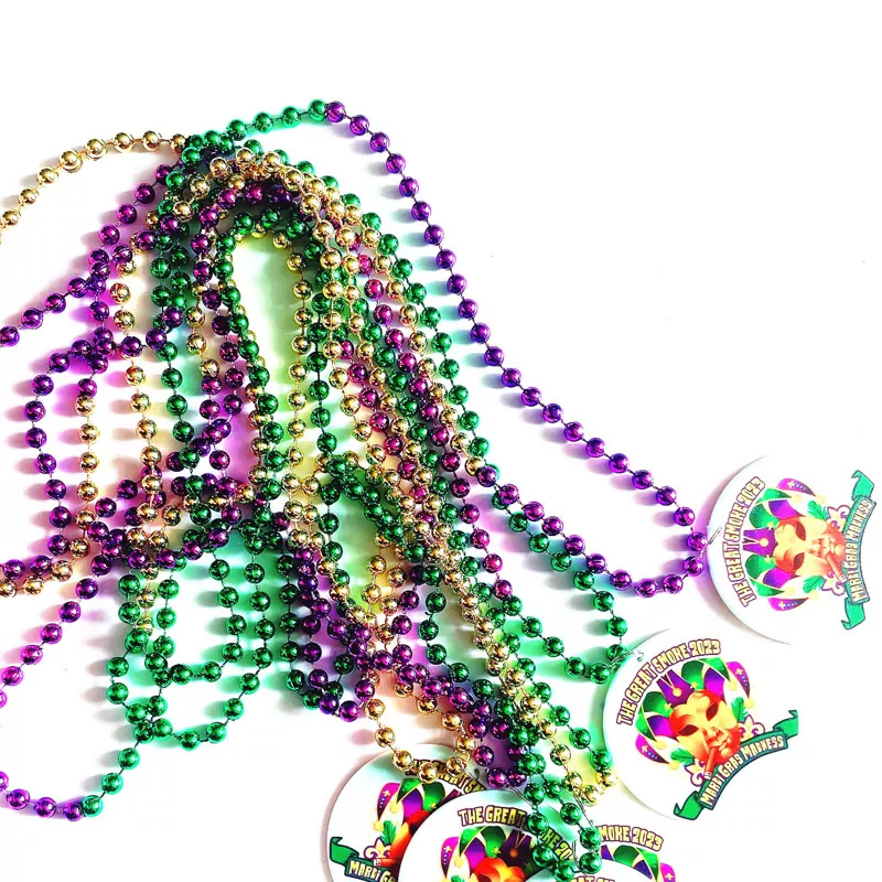 Mardi Gras Necklaces For Carnival Party