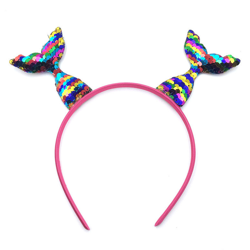 Mermaid Tail Plastic Festive Headband