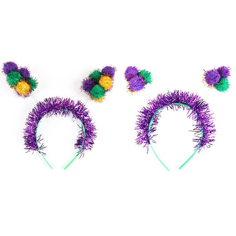 New Orleans Mardi Gras Headband