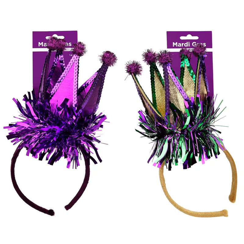 PGG Mardi Gras Headband