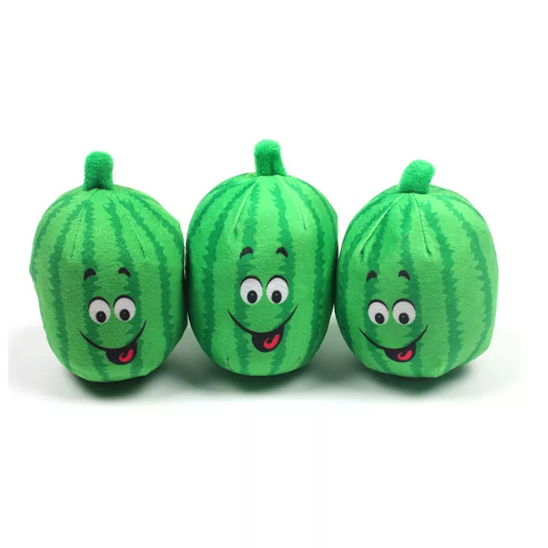 Plush Watermelon Design Pet Sound Toy