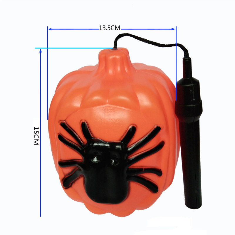 Portable pumpkin lanterns plastic pumpkin props lighting