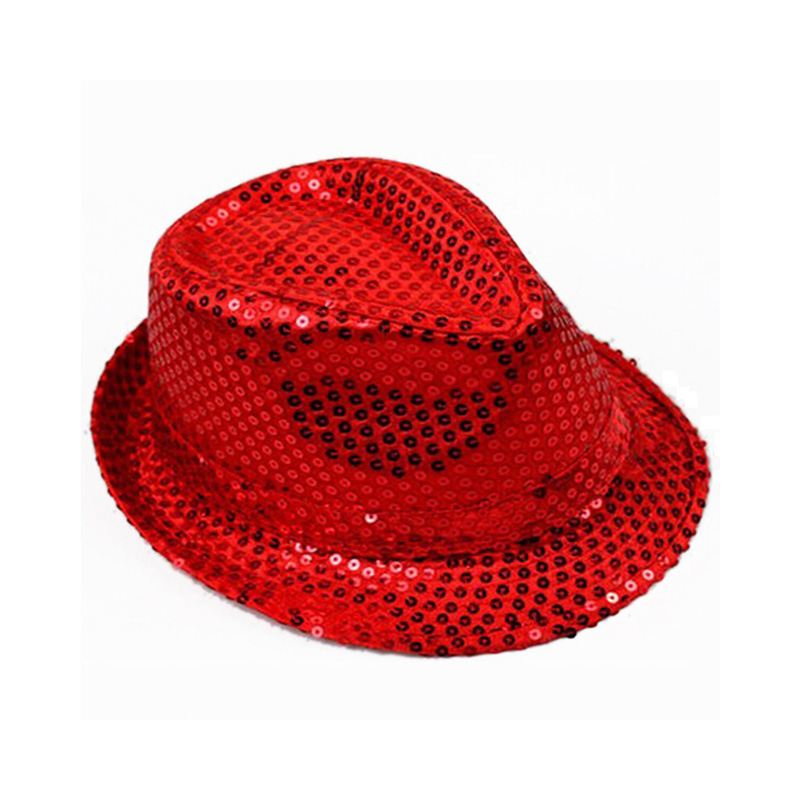 promotion sequin bucket hat party cap