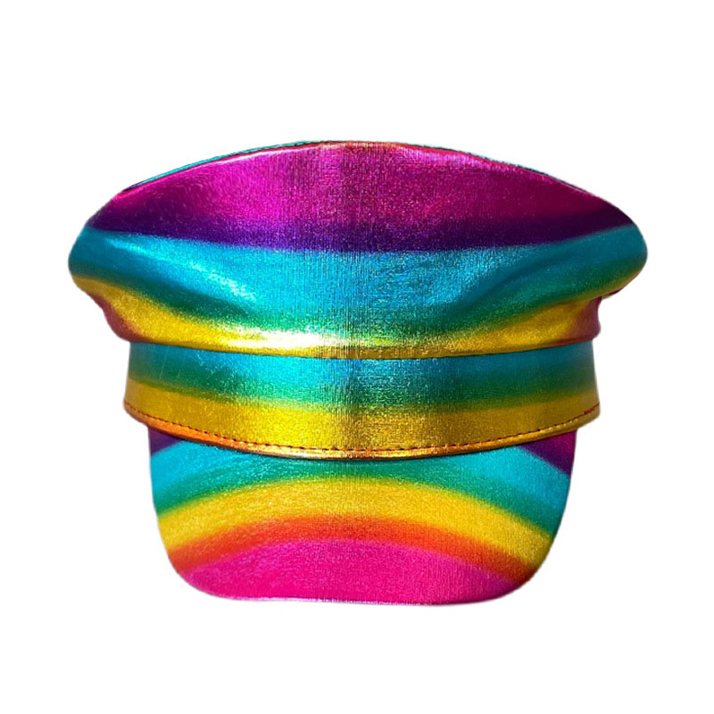 Rainbow Captain Hat