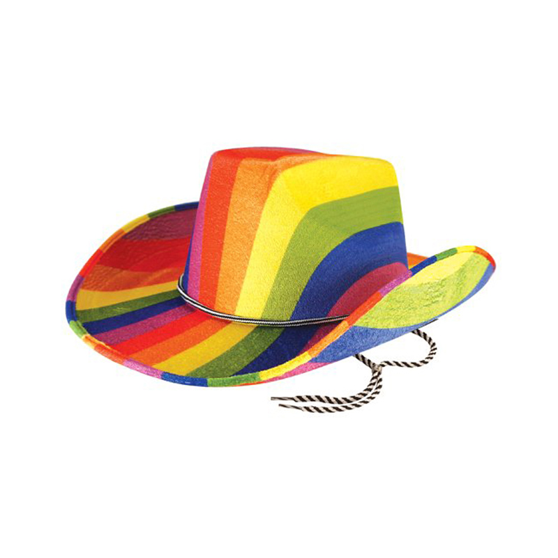 Rainbow composite canary EVA Cowboy hat