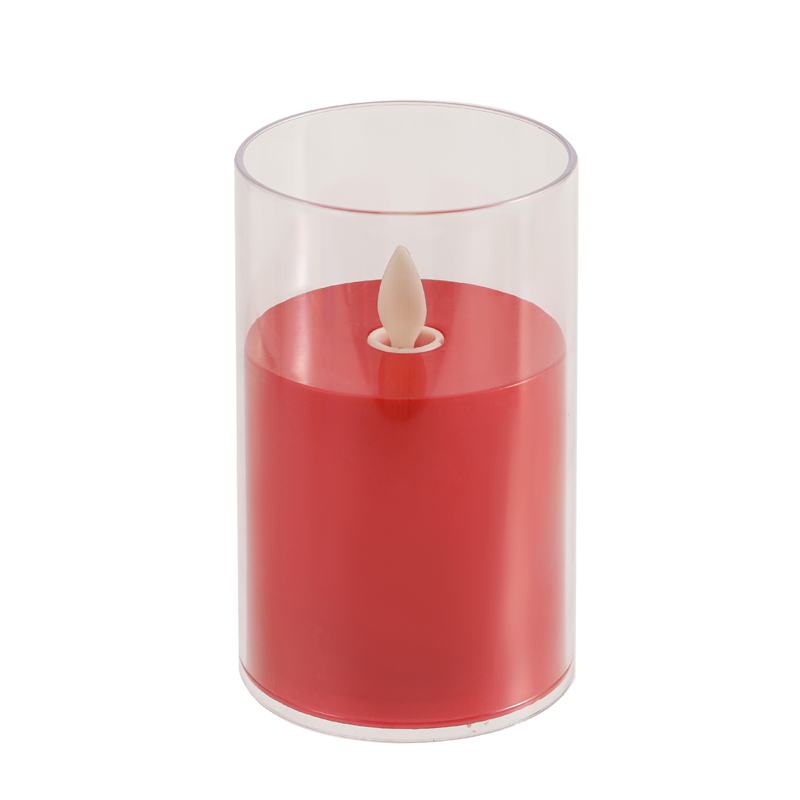 Red Warm White Led Candle