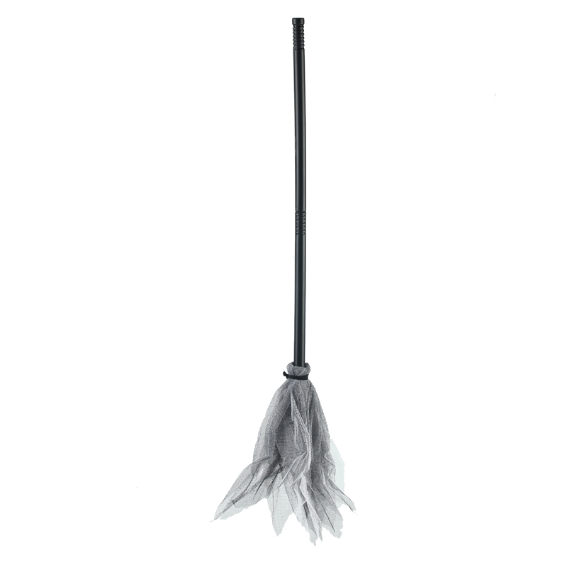 Retractable Plastic Halloween Witch Broom