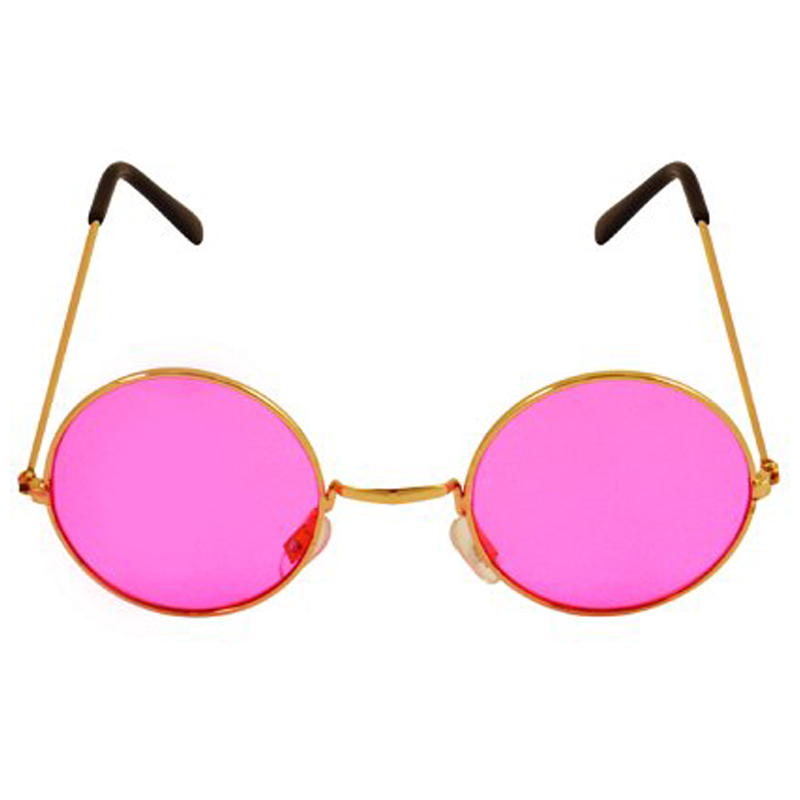 round sunglasses with metal frame