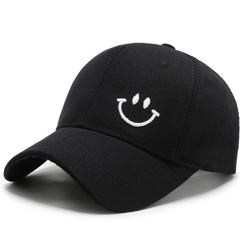 Smile Face Unisex 6 Panel Sports Cap