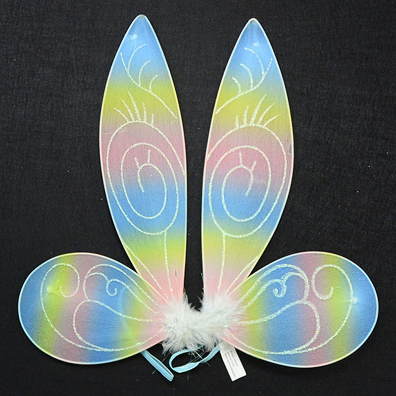 Sparkling Sheer Angel Wings