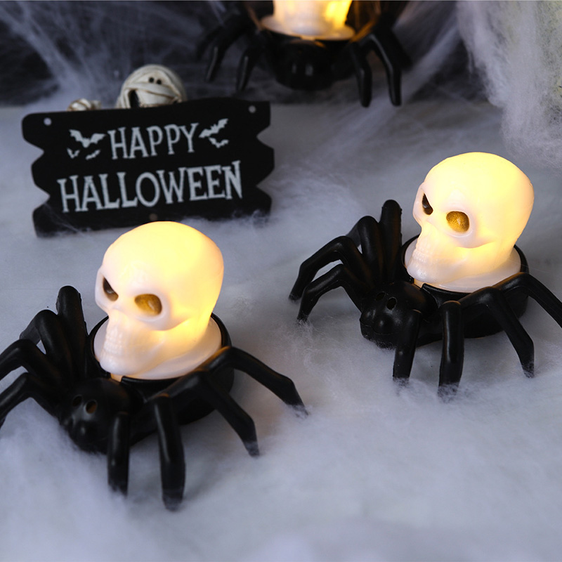 Spider And Eye Shaped Led Electronic Candle