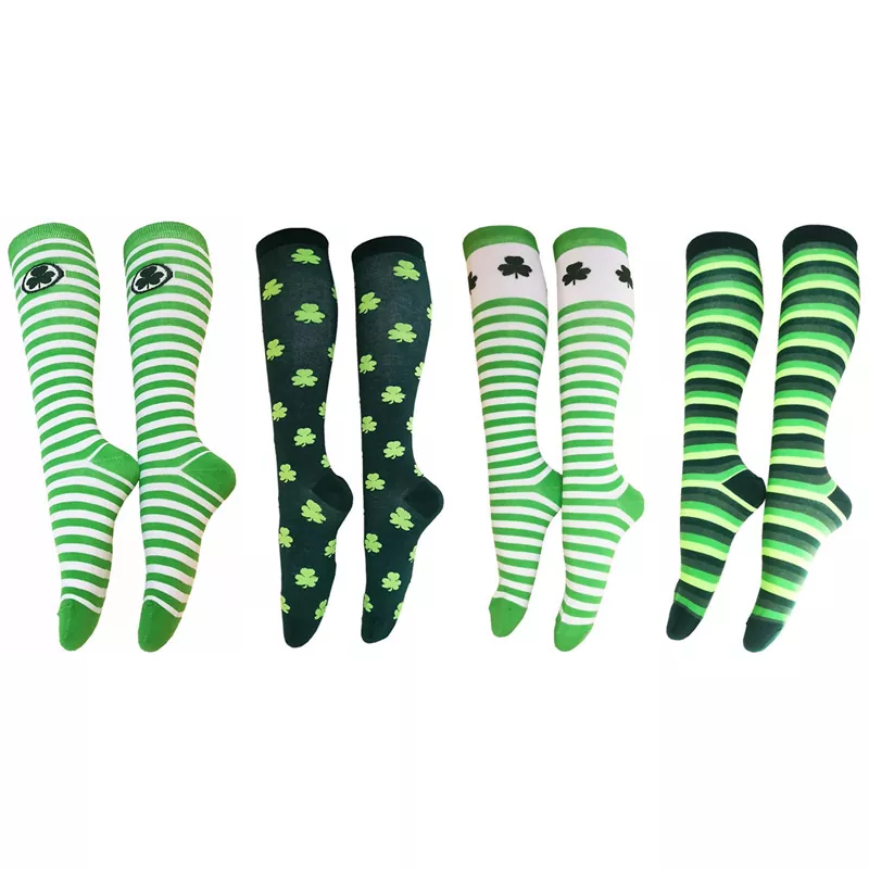 St. Patrick Printed Stockings