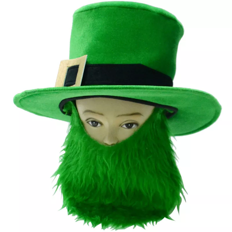 St. Patrick’s Day Party hat with Beard