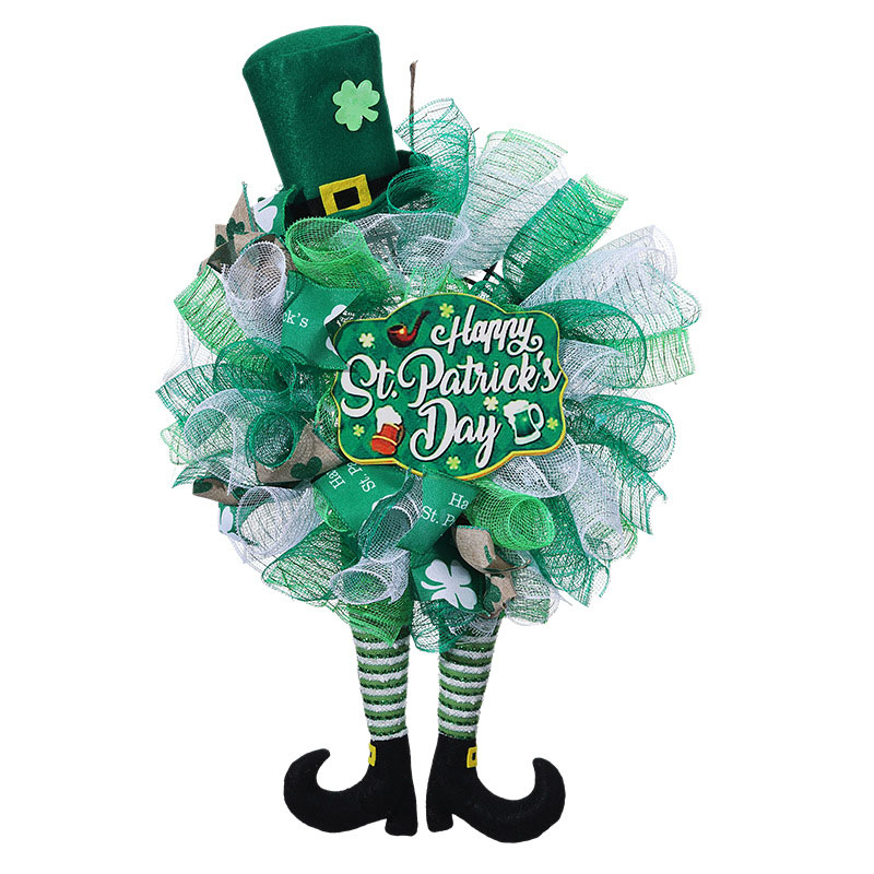 St. Patrick's Plush Doll Garland Home Decoration