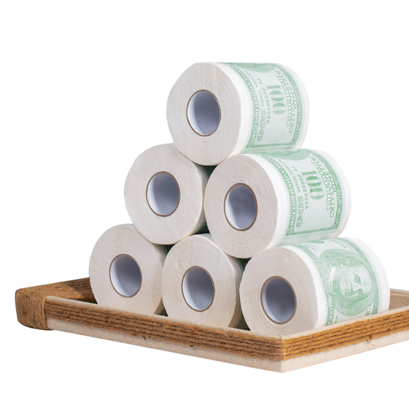 US Dollar Bill Toilet Paper