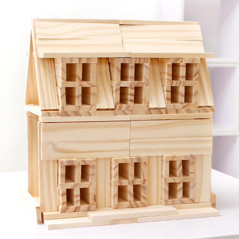 wooden building blocks toy